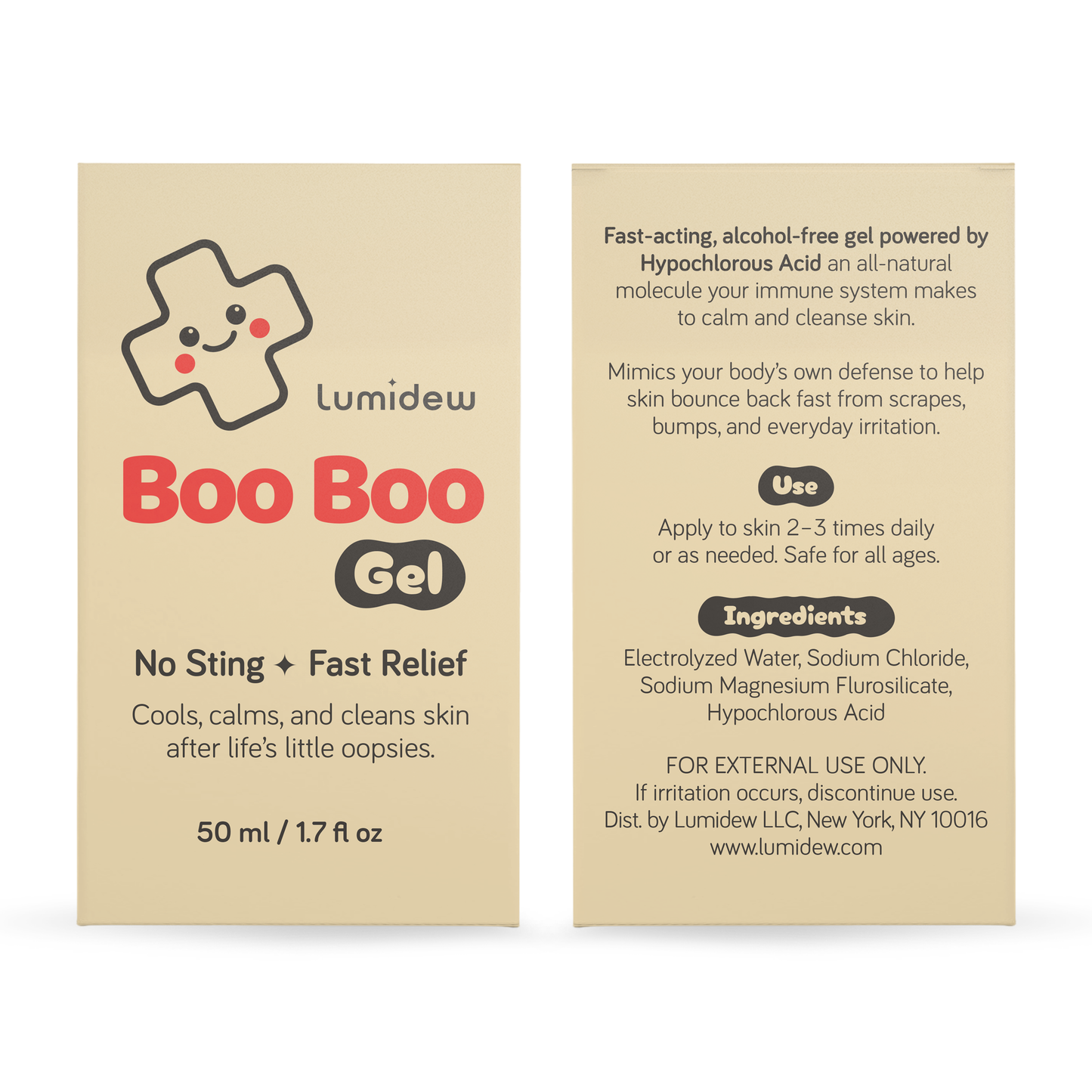 Boo Boo Gel - Gentle Healing for Sensitive Skin